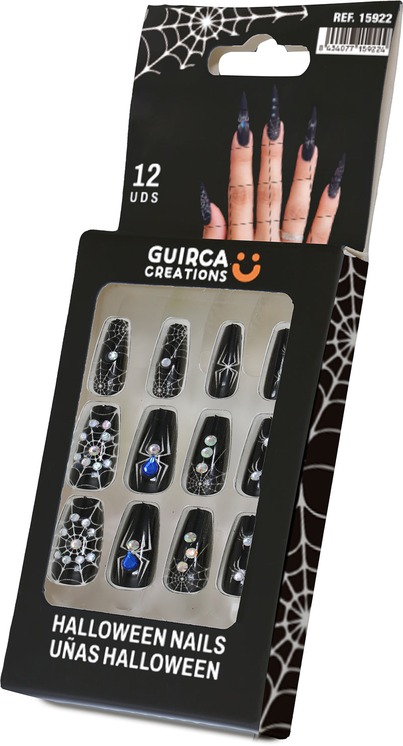 12 NAILS WITH GLUE