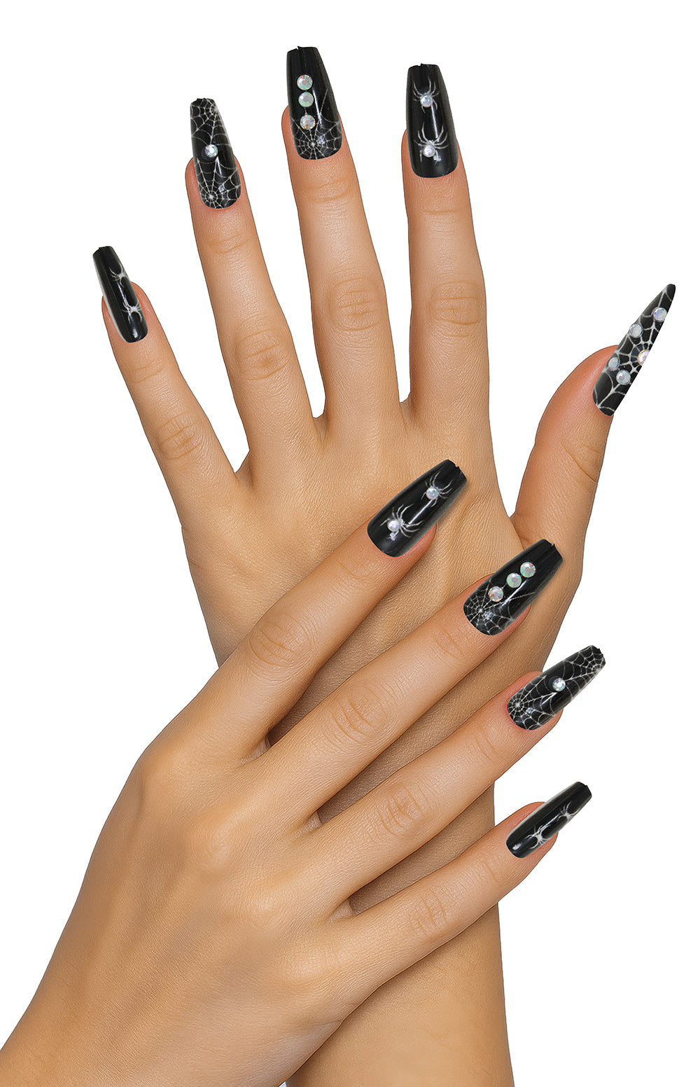 12 NAILS WITH GLUE