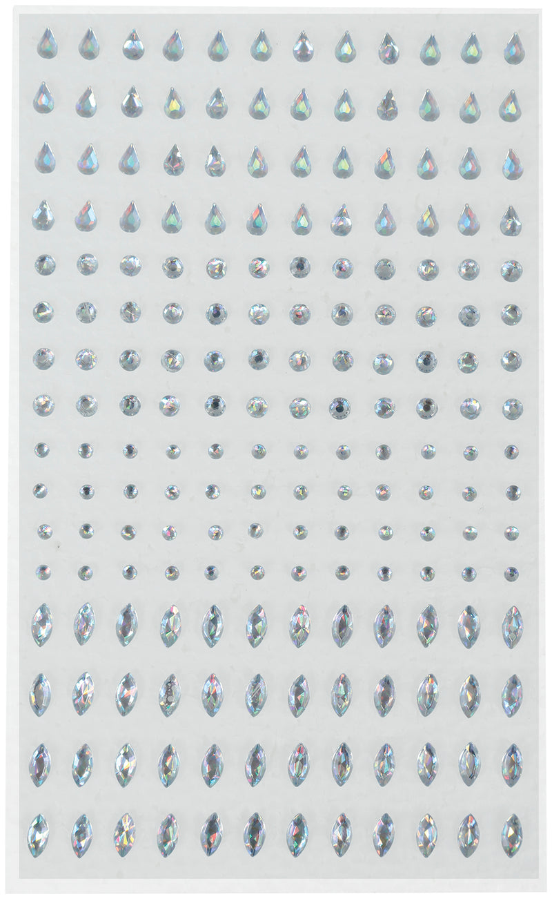 FACE JEWELS, SHEET 9X15 CM