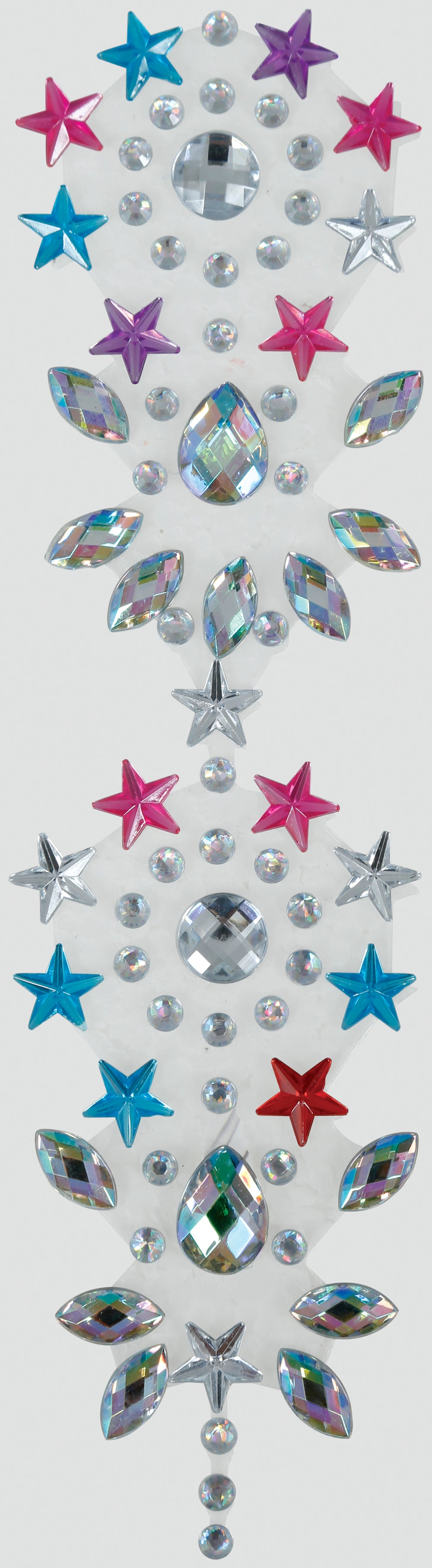 COLORFUL HAIR JEWELS, 13X25 CM, ADULTS