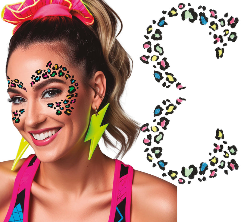 LEOPARD FACE GLITTER