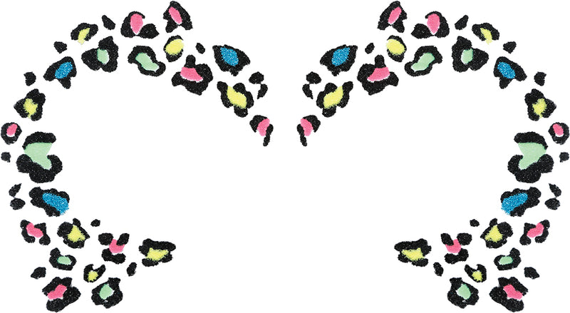 LEOPARD FACE GLITTER