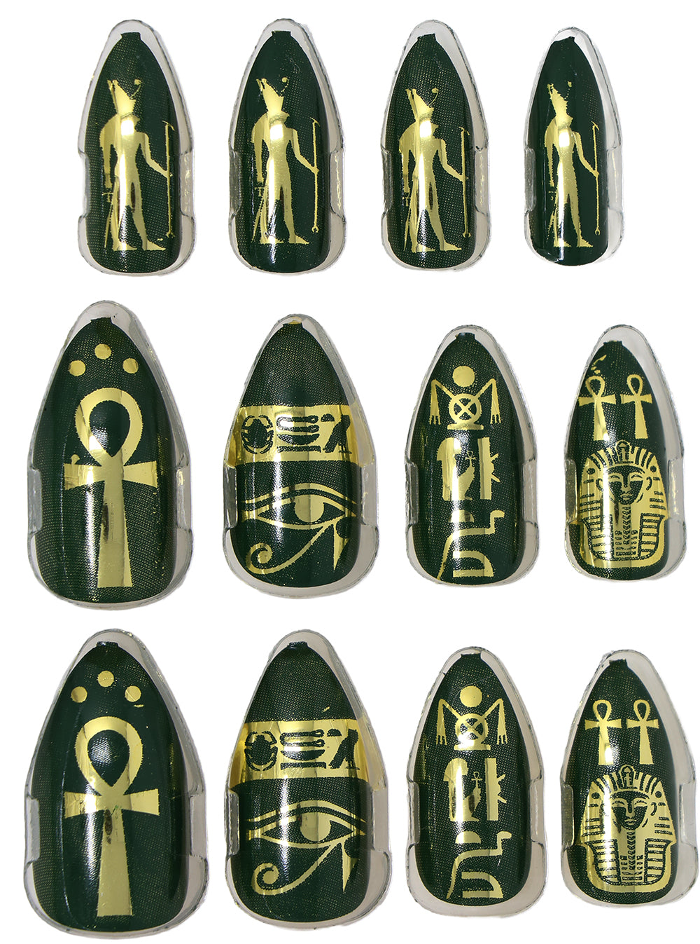 12 NAILS WITH GLUE