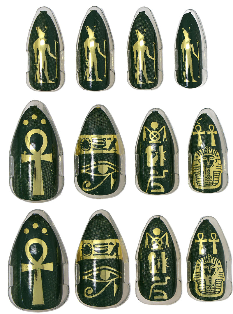 12 NAILS WITH GLUE
