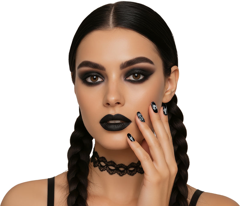 12 NAILS WITH GLUE