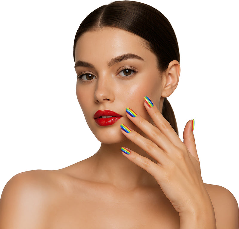 12 NAILS WITH GLUE