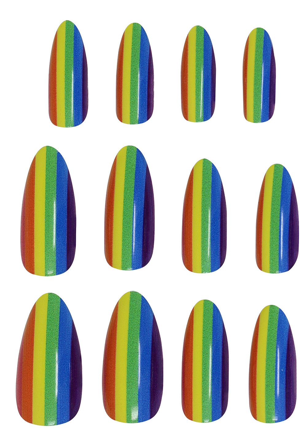 12 NAILS WITH GLUE