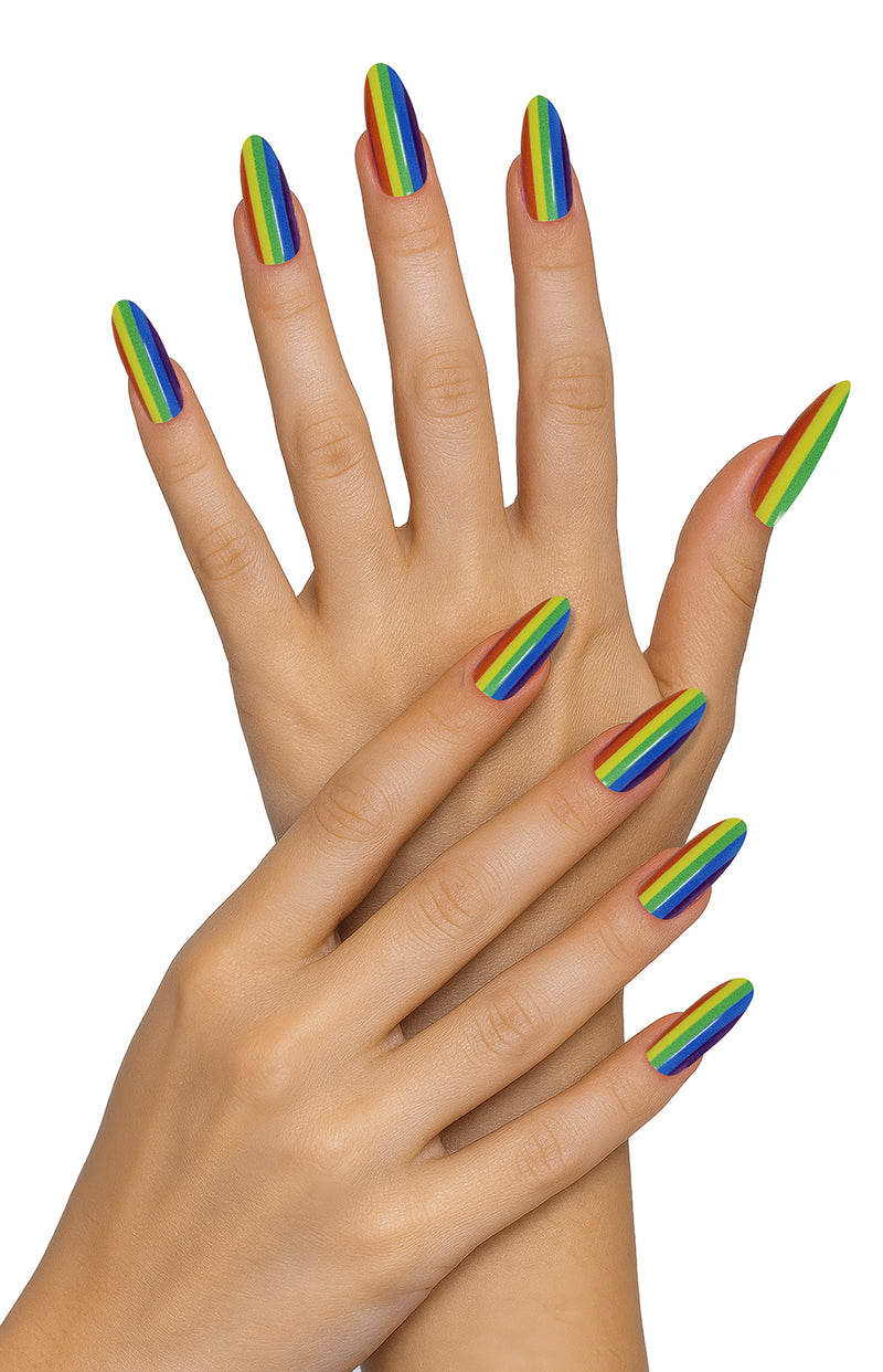 12 NAILS WITH GLUE
