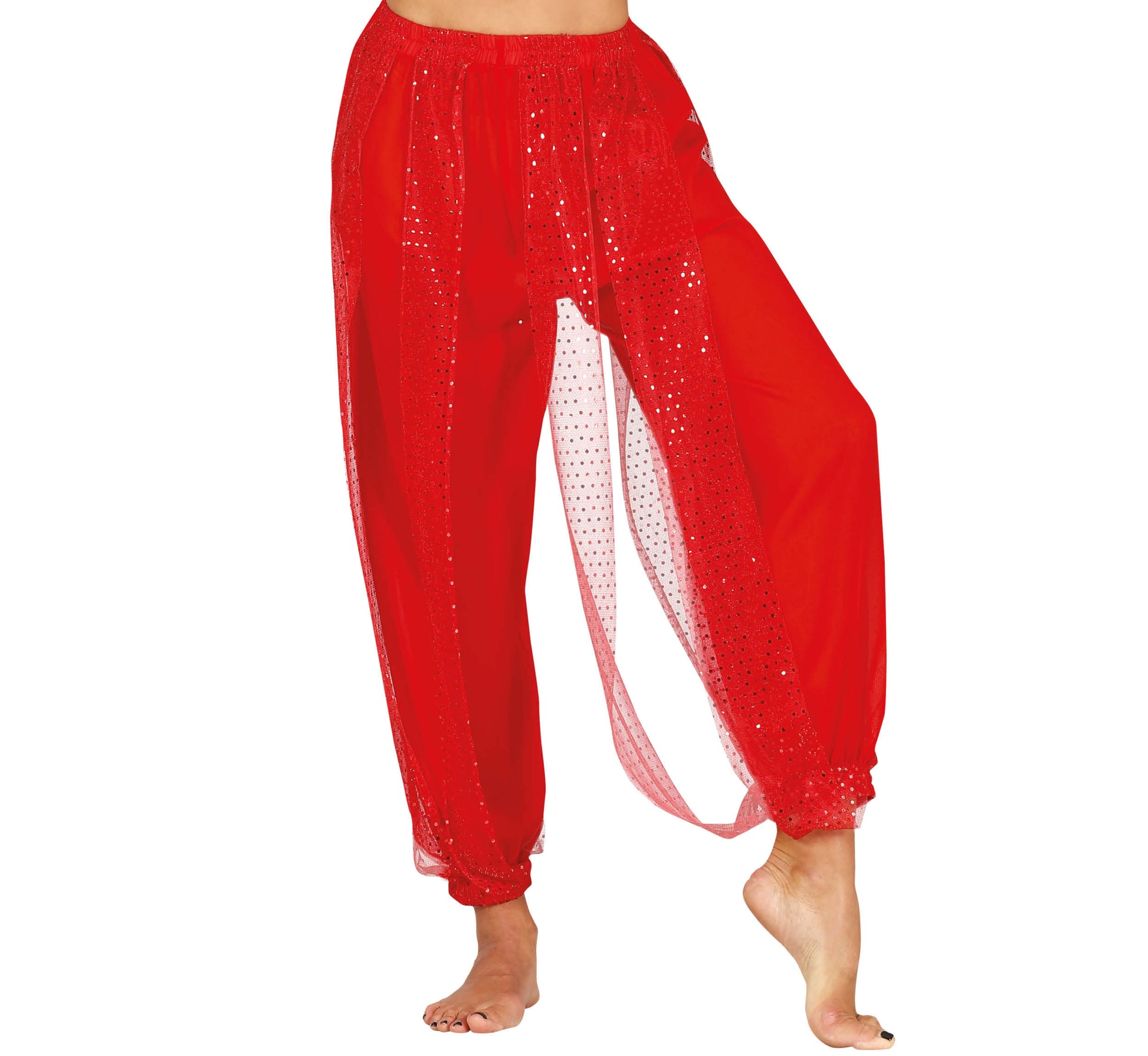 RED BELLY DANCE PANTS