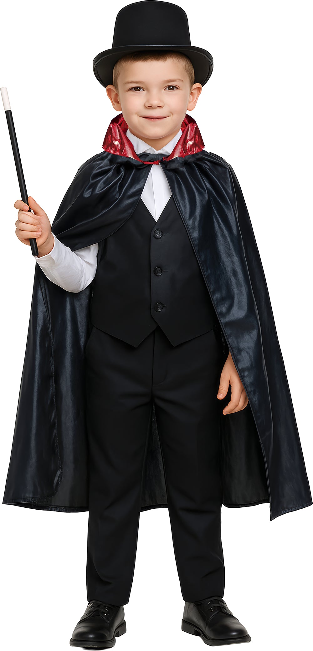 CHILD VAMPIRE CAPE,  90 CM
