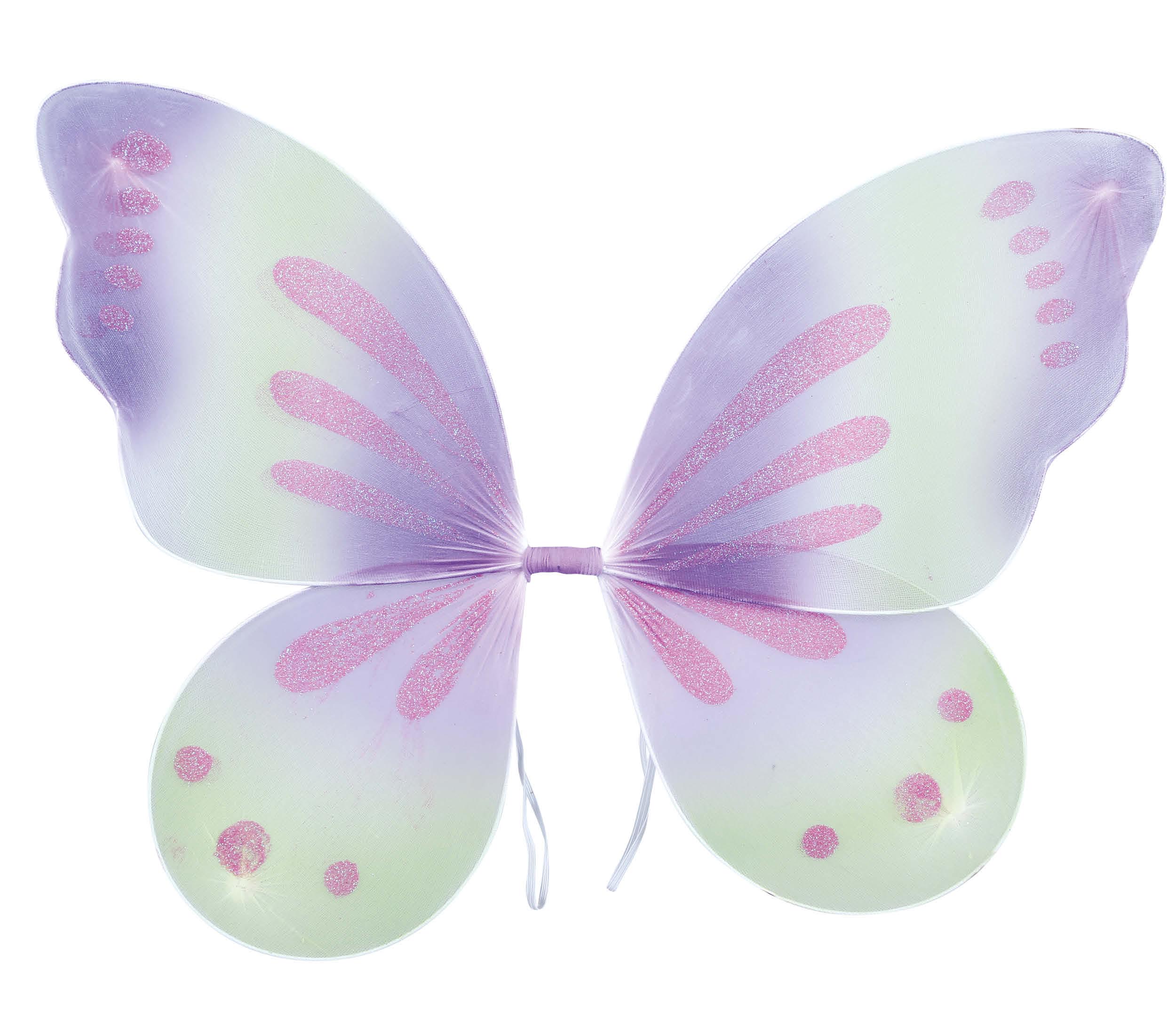 GREEN/LILAC WINGS 40X30 CMS.