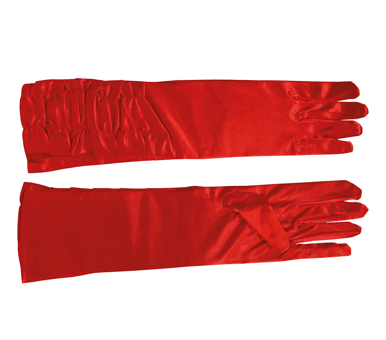 CRINCKLED GLOVES, 40 CM
