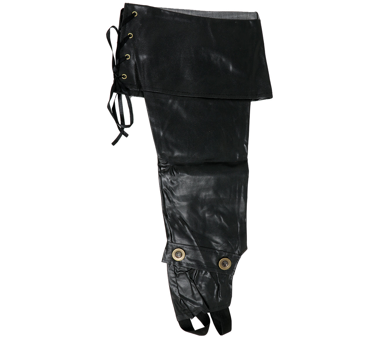 PAIR OF “LUXURY” BLACK GAITERS, 57 CM