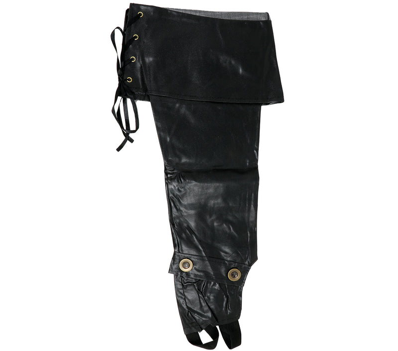 PAIR OF “LUXURY” BLACK GAITERS, 57 CM
