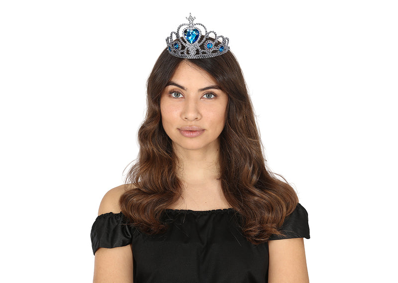 PRINCESS TIARA BLUE STONES