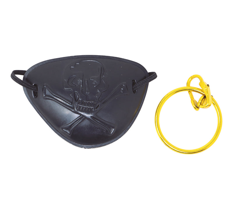 PIRATE EYEPATCH AND EARRINGS