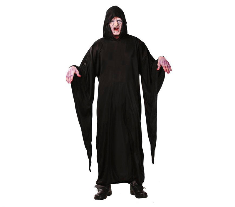 “DEATH” BLACK ROBE WITH HOOD