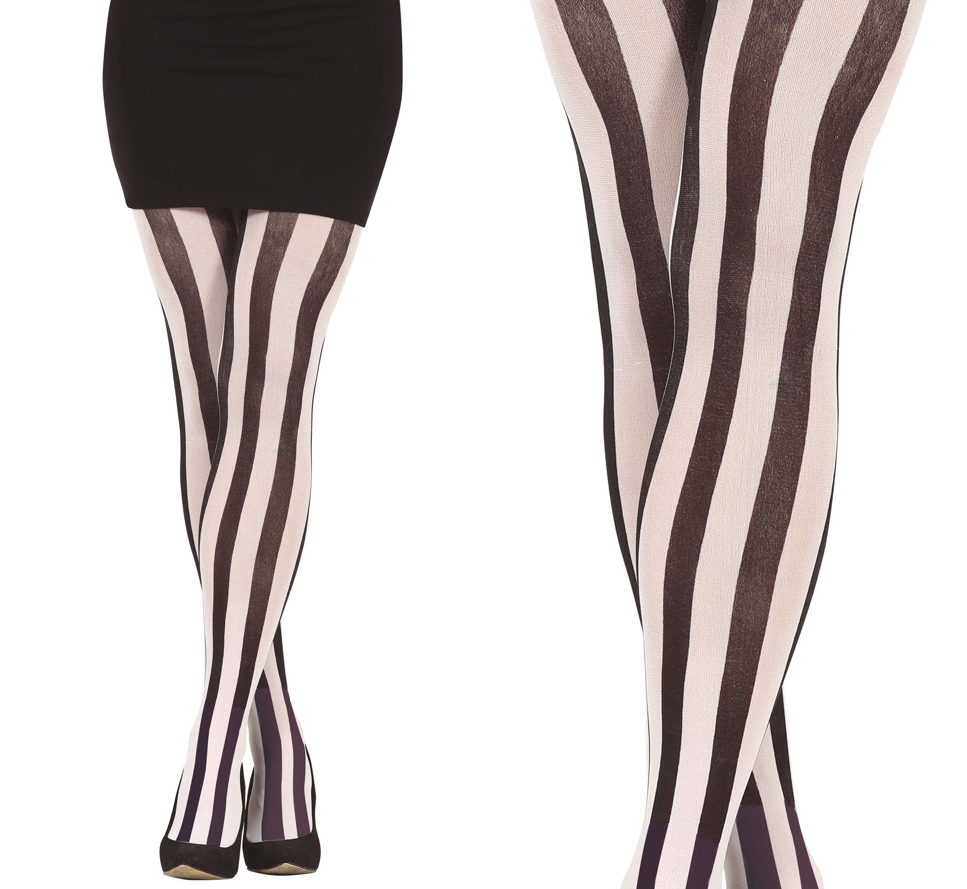BLACK/WHITE COLLANTS FOR ADULTS