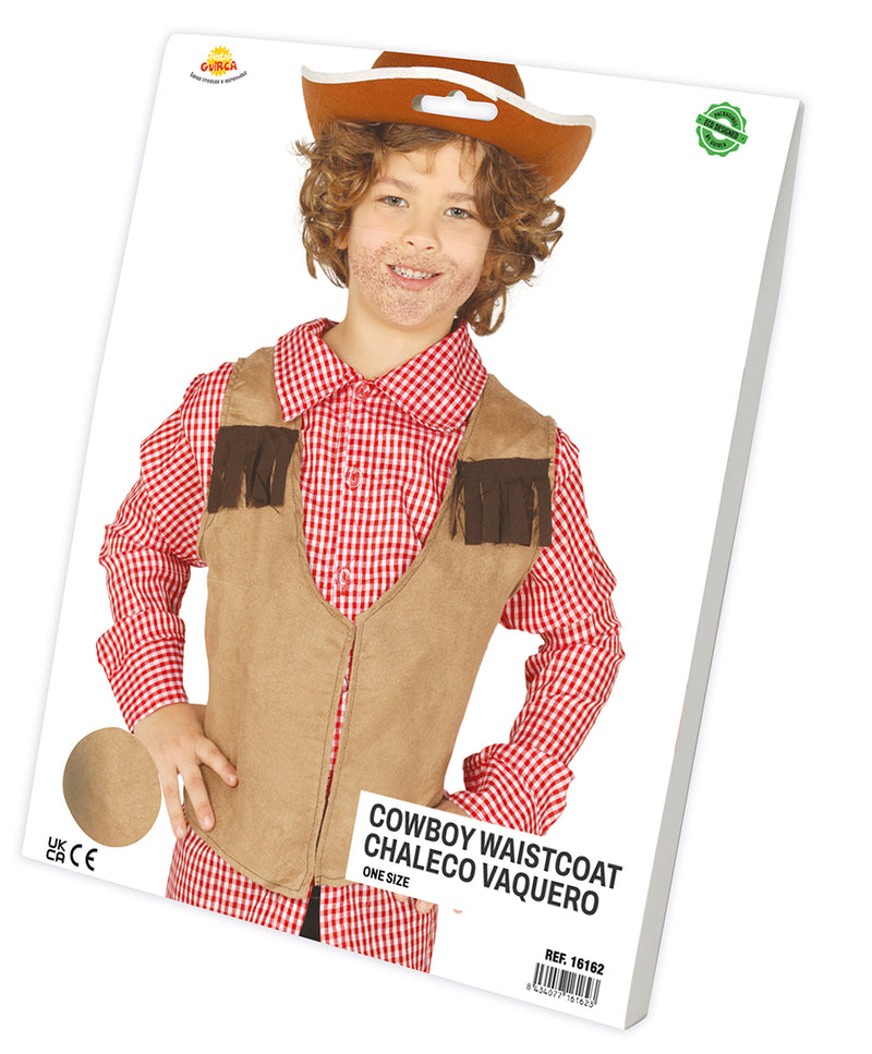 CHILD COWBOY WAISTCOAT