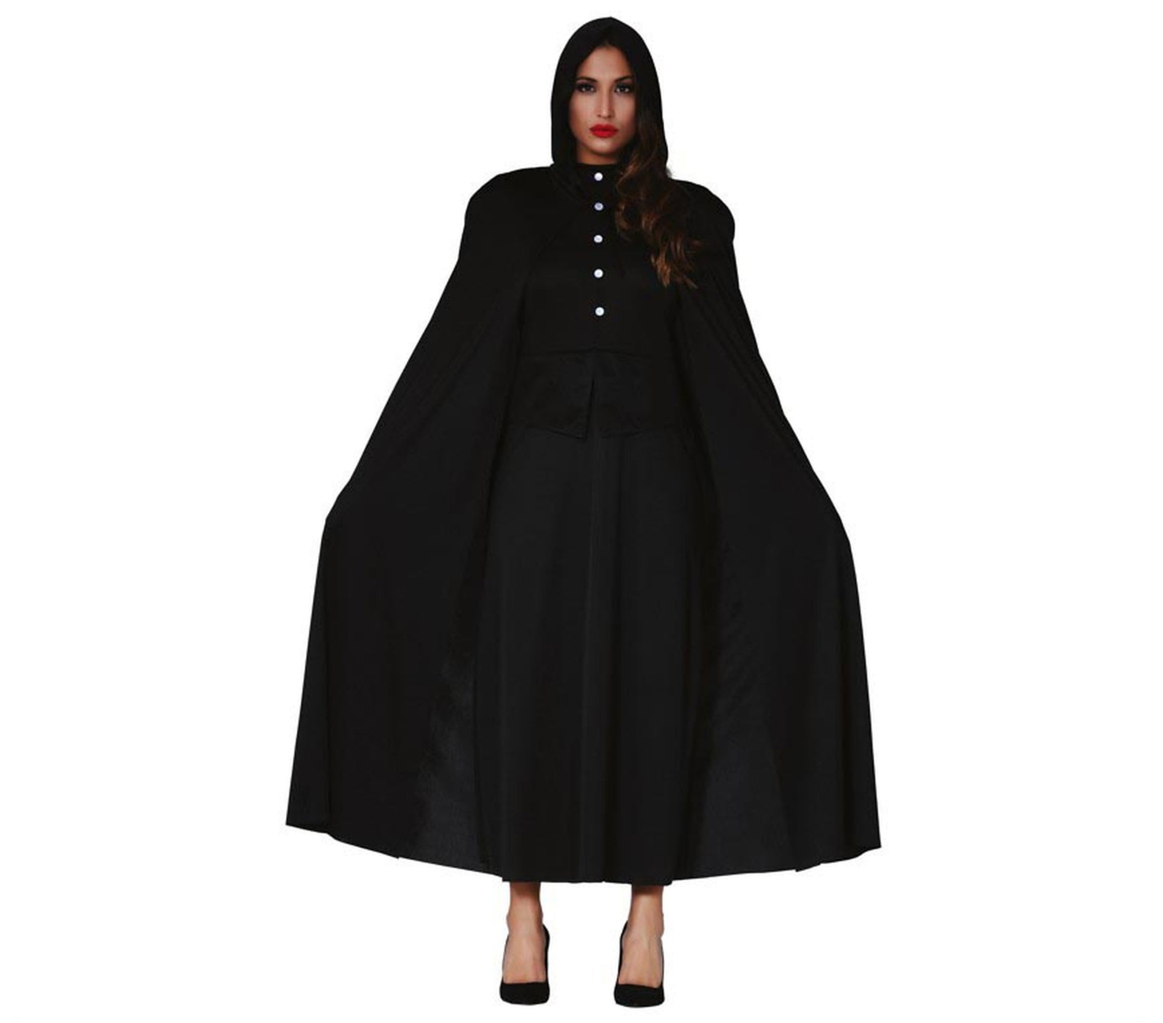 CAPE WITH HOOD, 135 CM