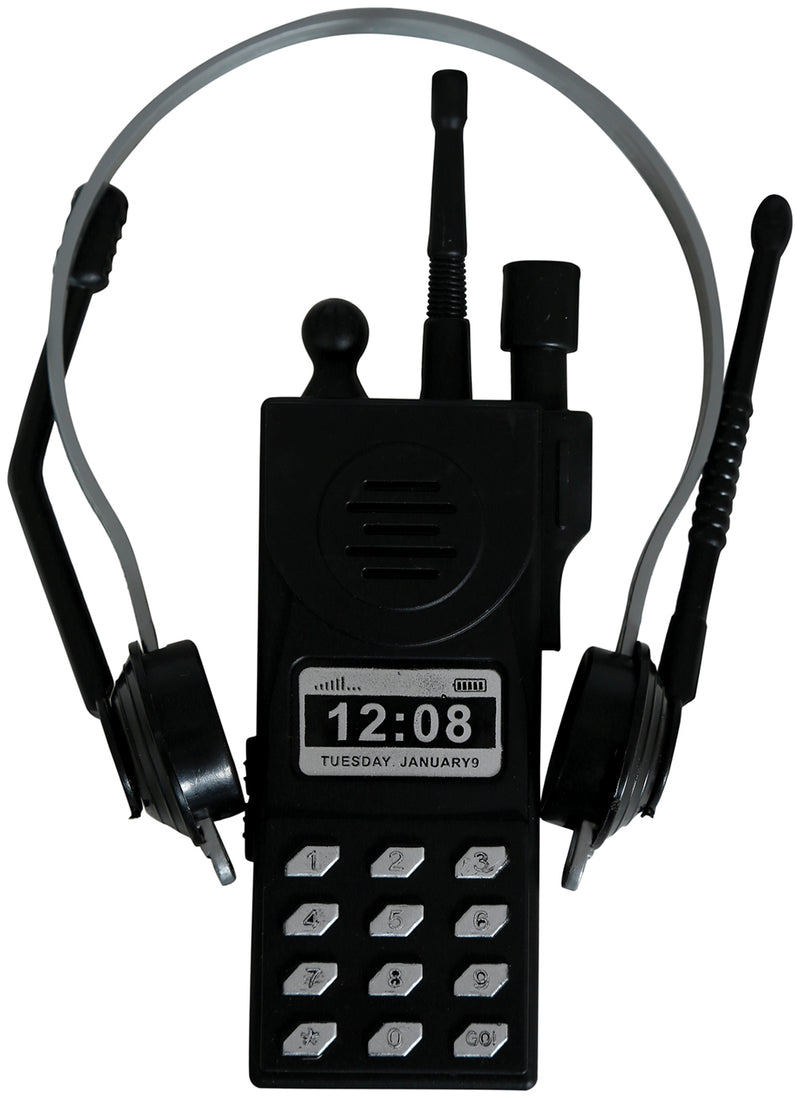 WALKIE-TALKIE SET WITH HEADPHONES