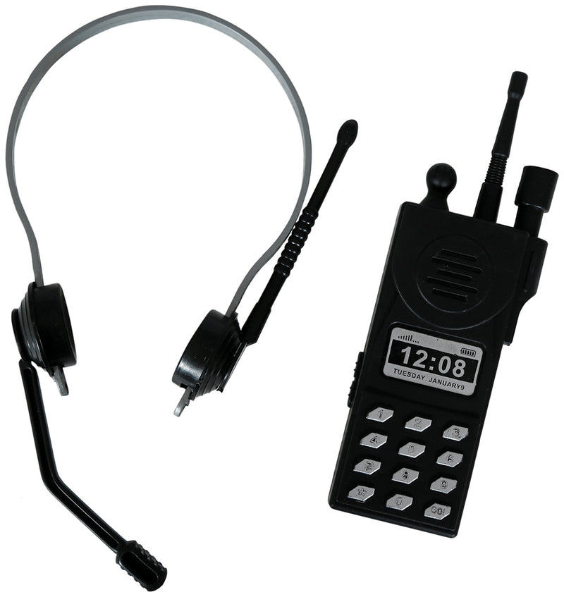 WALKIE-TALKIE SET WITH HEADPHONES