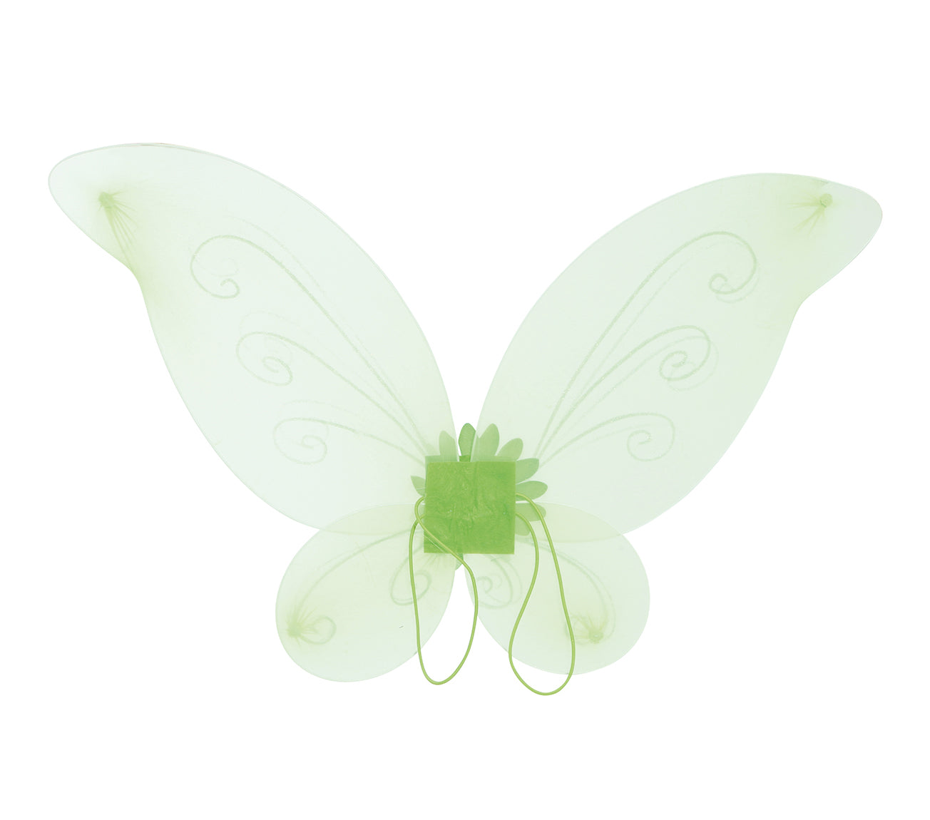GREEN BUTTERFLY WINGS,  40X45 CM
