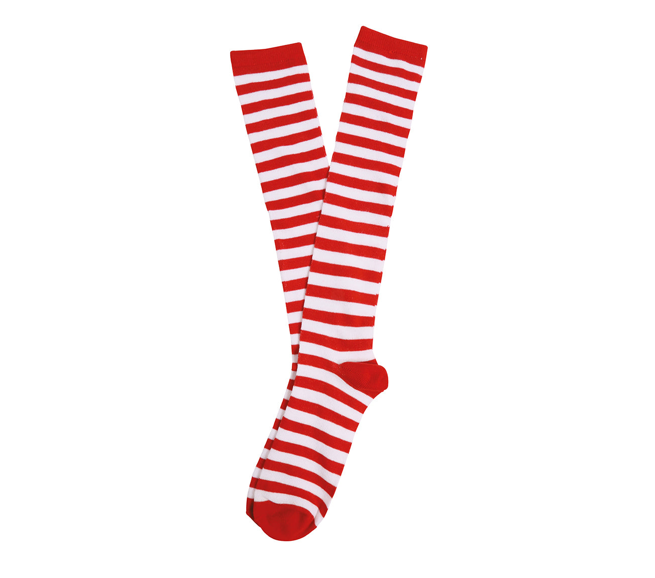 PAIR OF RED CLOWN SOCKS
