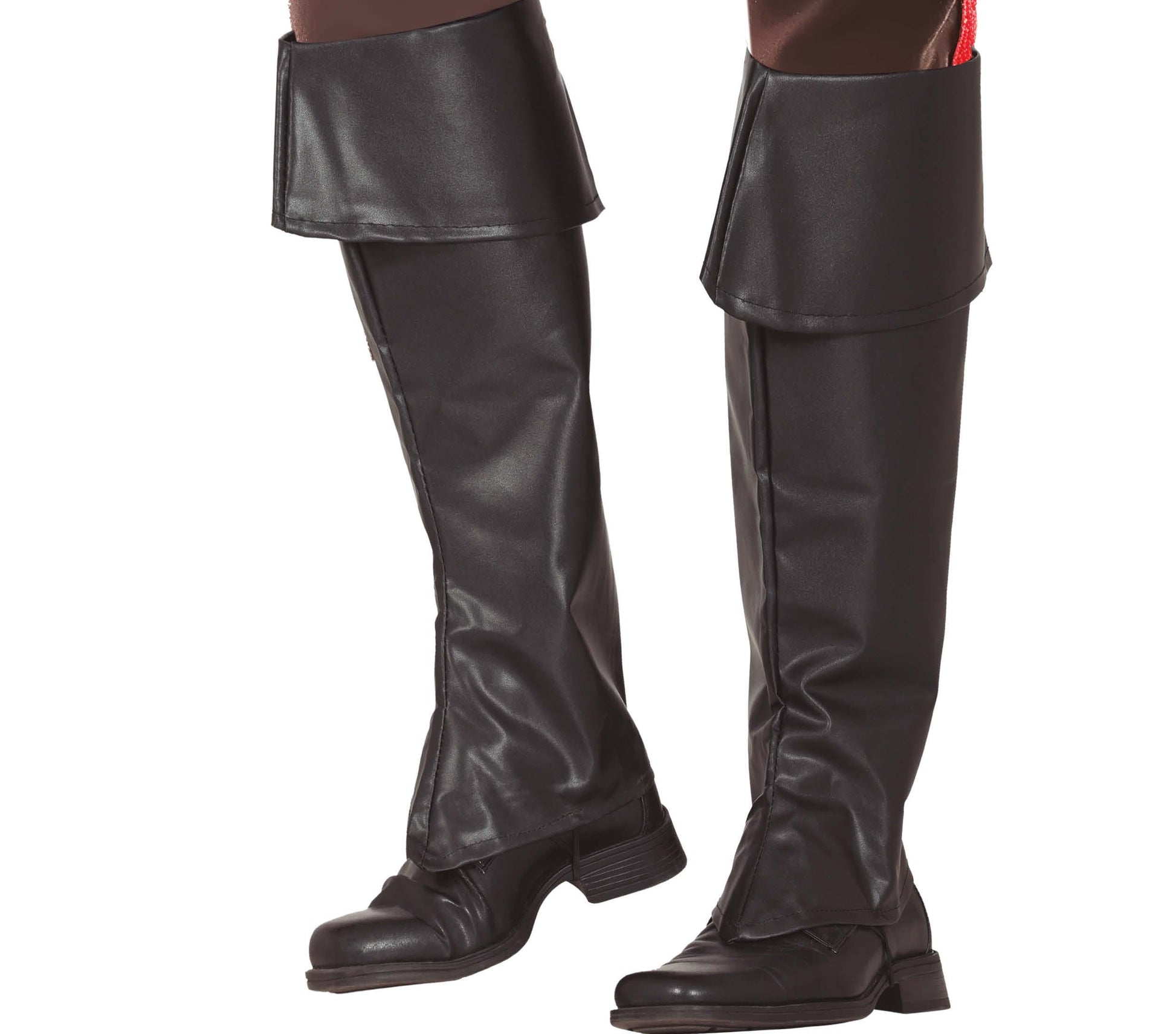 BLACK BOOT COVERS 50 CM, CHILDREN