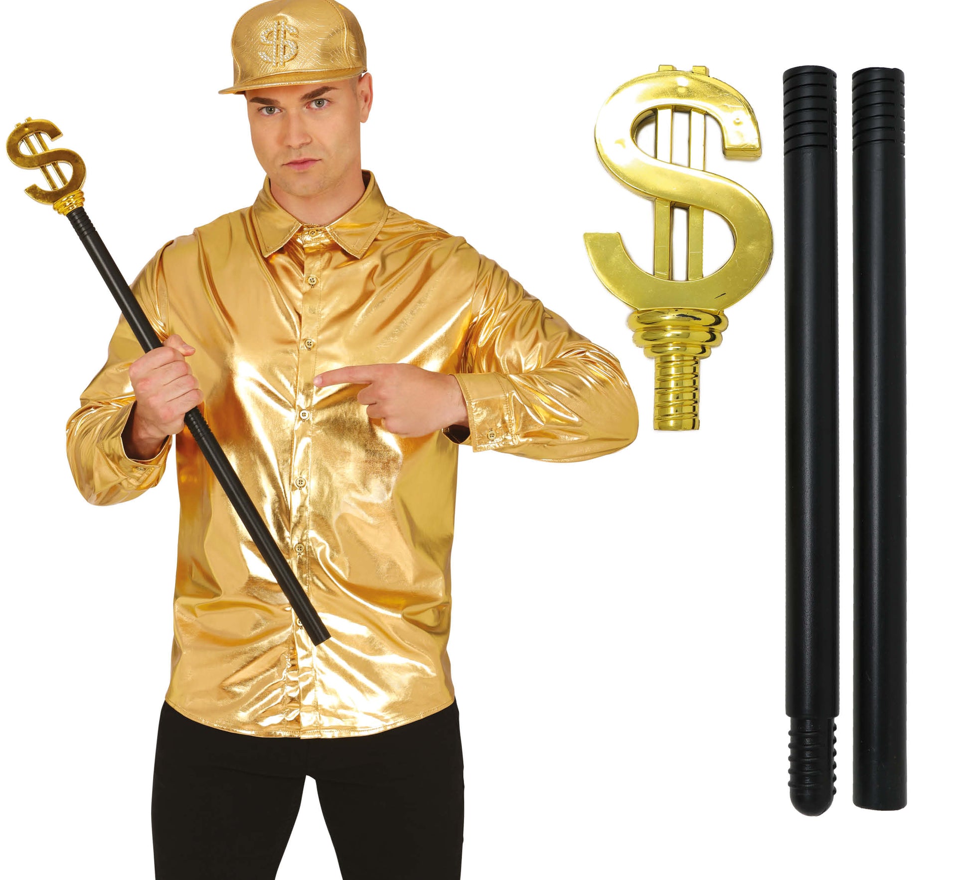 DOLLAR STICK, DETACHABLE, 76 CM