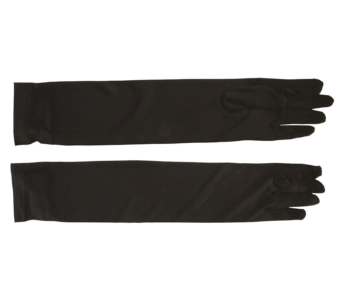 GLOVES, 40 CM, BLACK