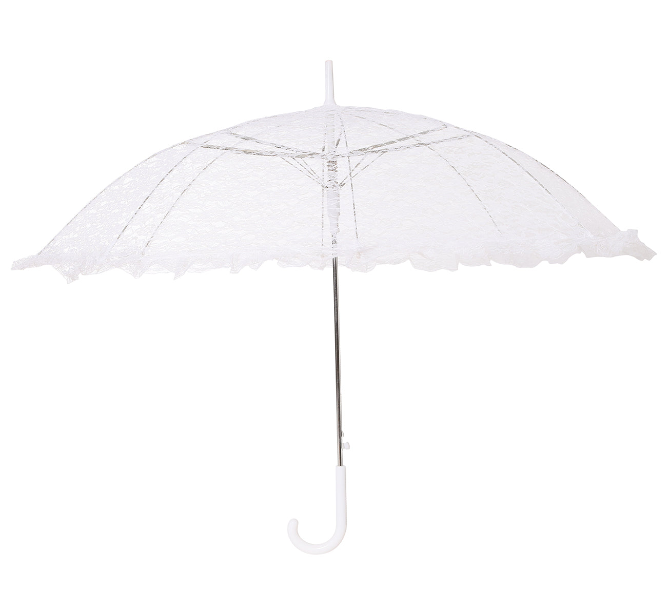 WHITE PARASOL,   60X70 CM