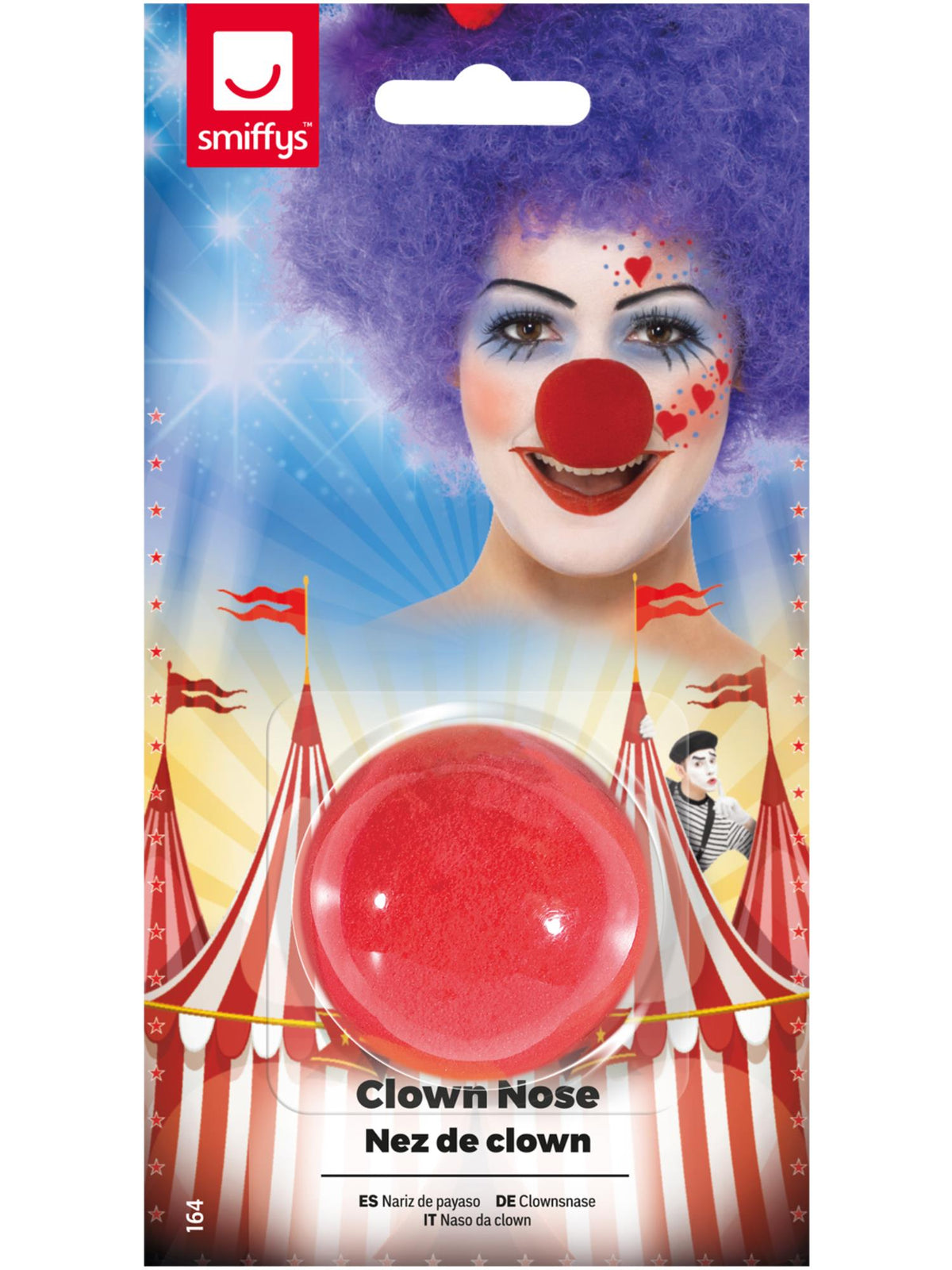 Clown Nose, Red 1