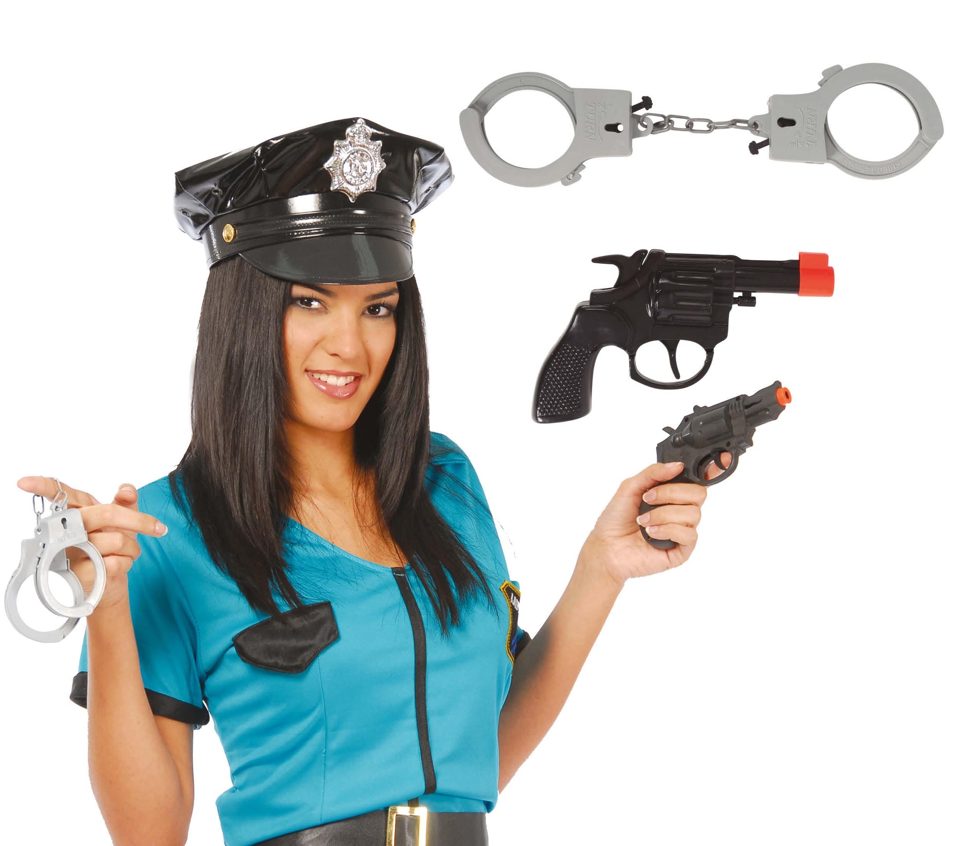 GUN WITH HANDCUFFS