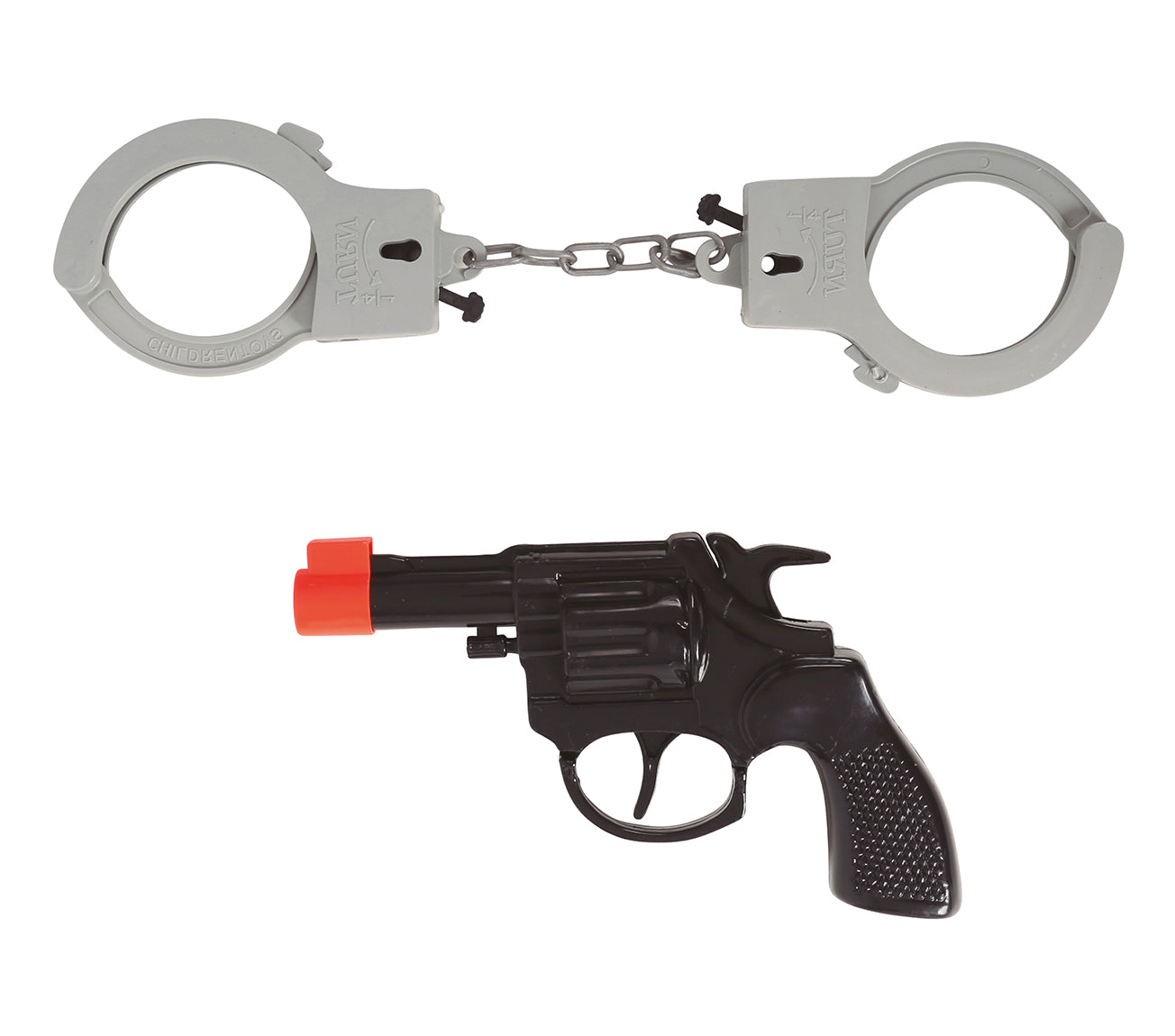 GUN WITH HANDCUFFS