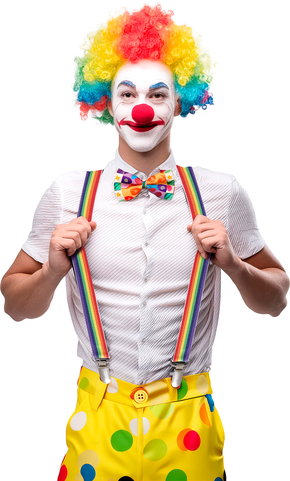 MULTICOLOUR CLOWN BRACES