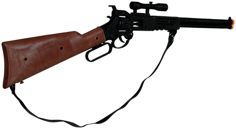 RIFLE WITH SCOPE, 64 CM