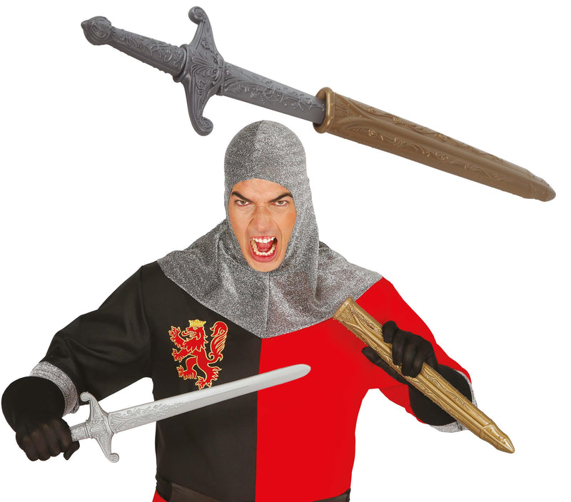 BARBARIAN SWORD WITH SHEATH, 51 CM