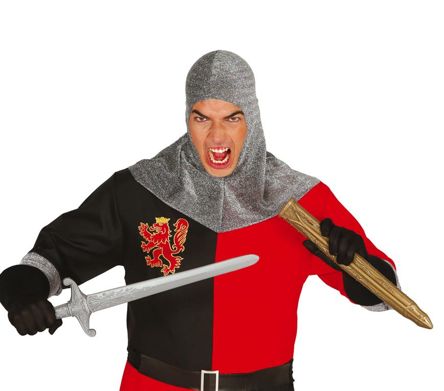 BARBARIAN SWORD WITH SHEATH, 51 CM
