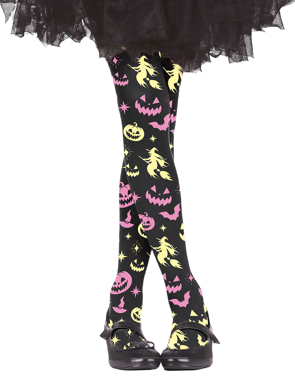 MULTICOLOR HALLOWEEN TIGHTS