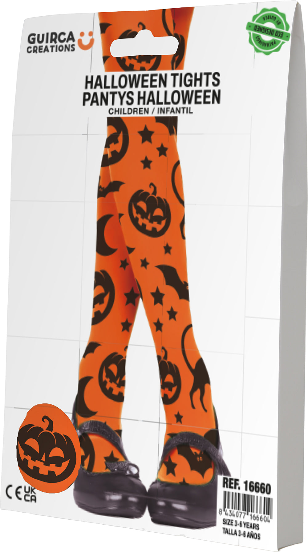 ORANGE HALLOWEEN TIGHTS