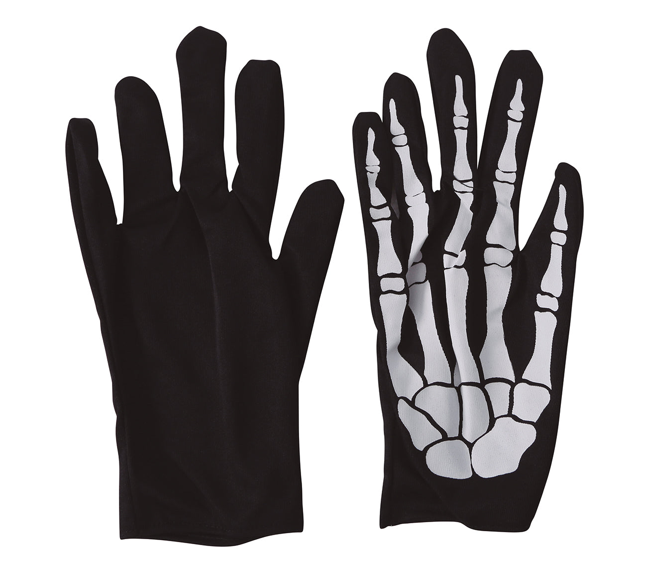 PAIR OF SKELETON GLOVES 25 CMS
