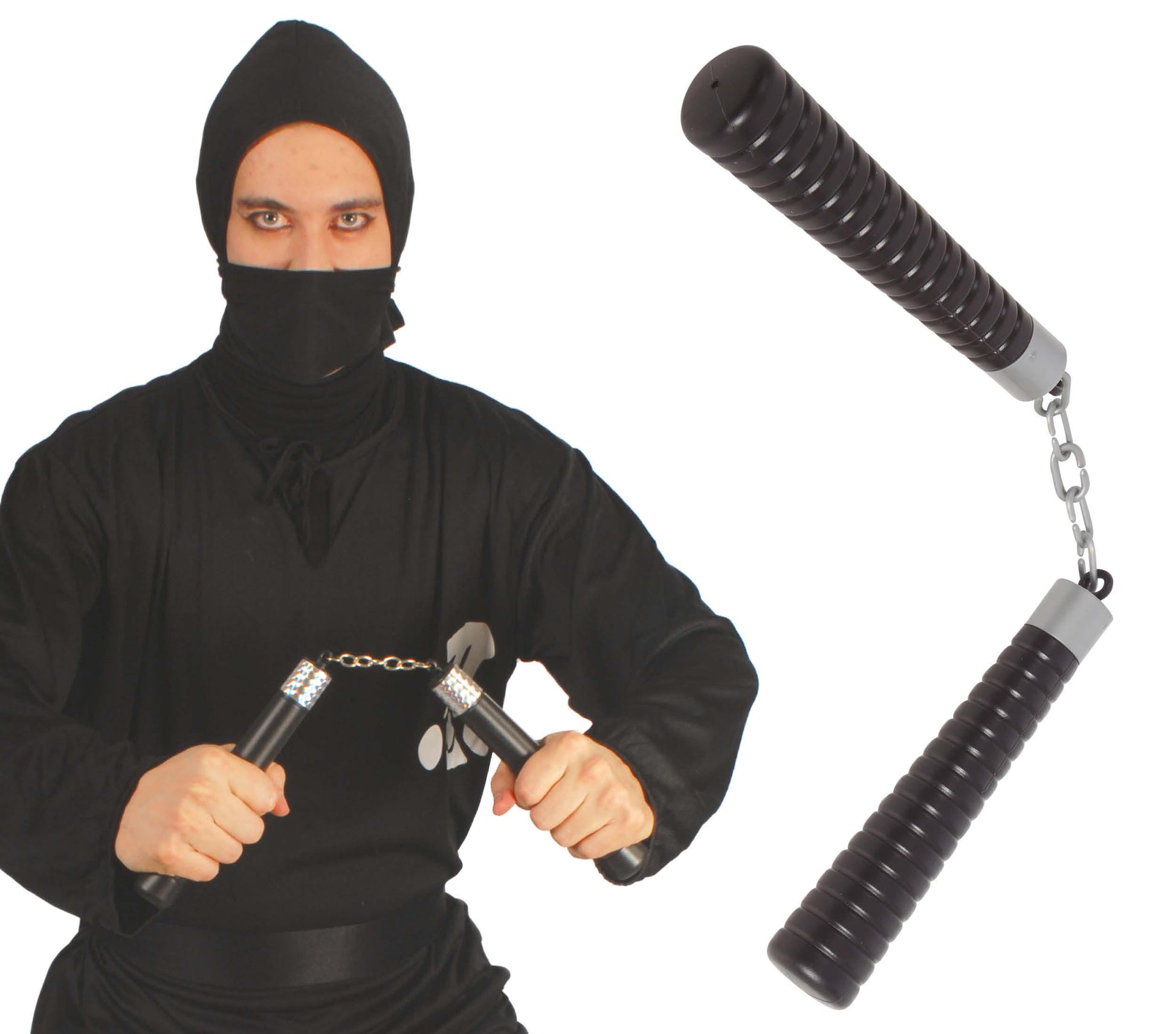 NINJA NUNCHAKU, 18 CM
