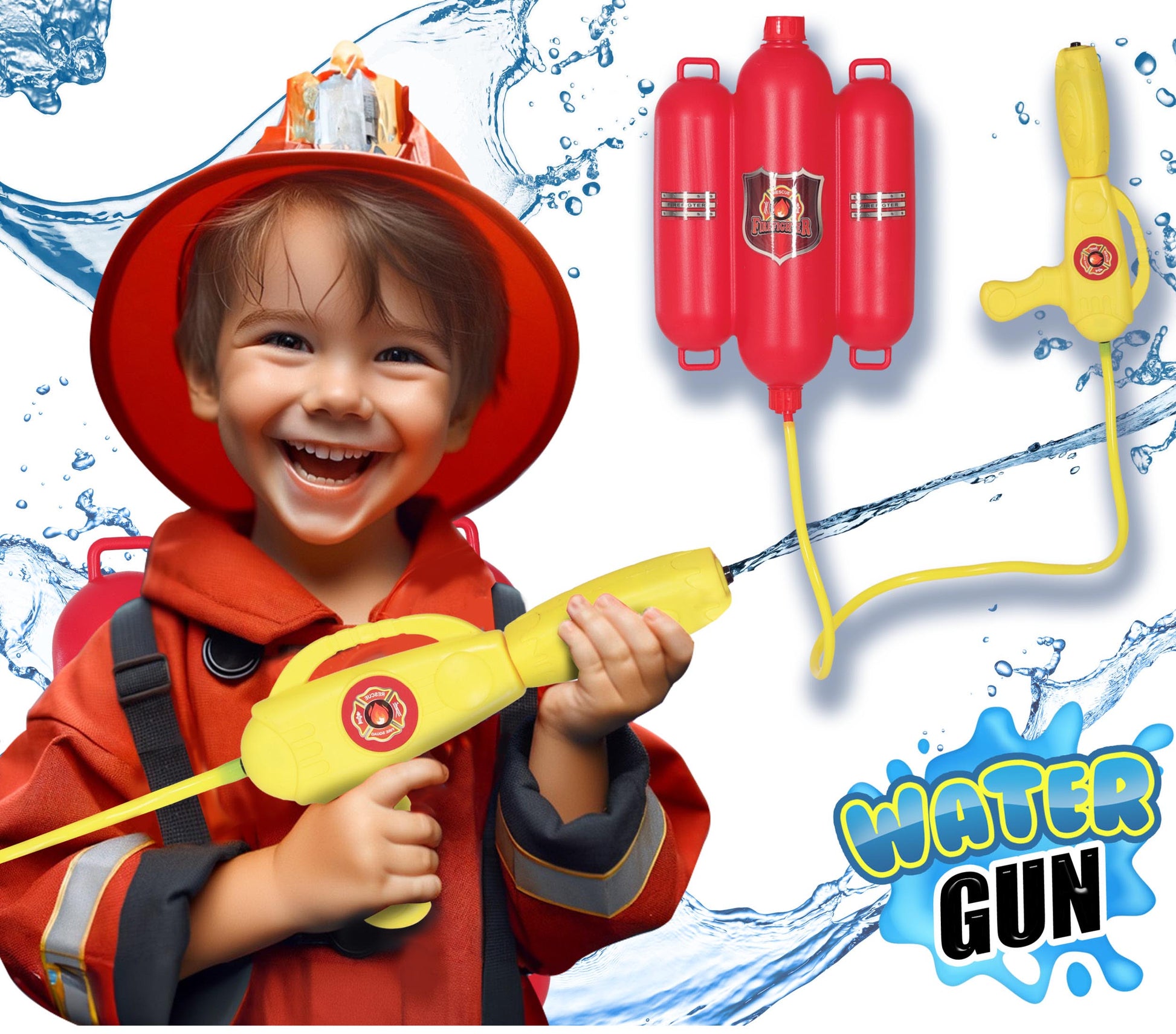 BACKPACK FIRE EXTINGUISHER WATER THROWER 25X18 CMS