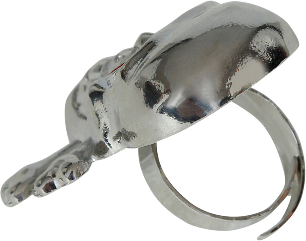 PIRATE RING AND EARRING WITH PIERCING, ADULTS