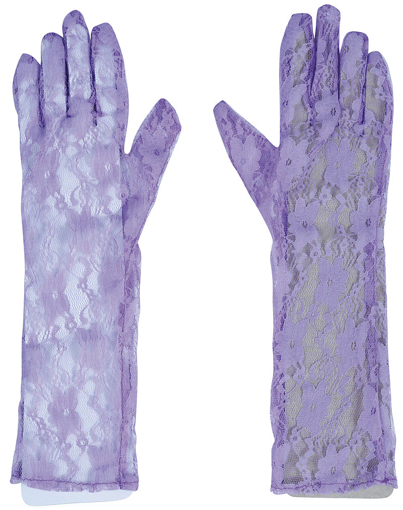 LACED GLOVES, 38 CM