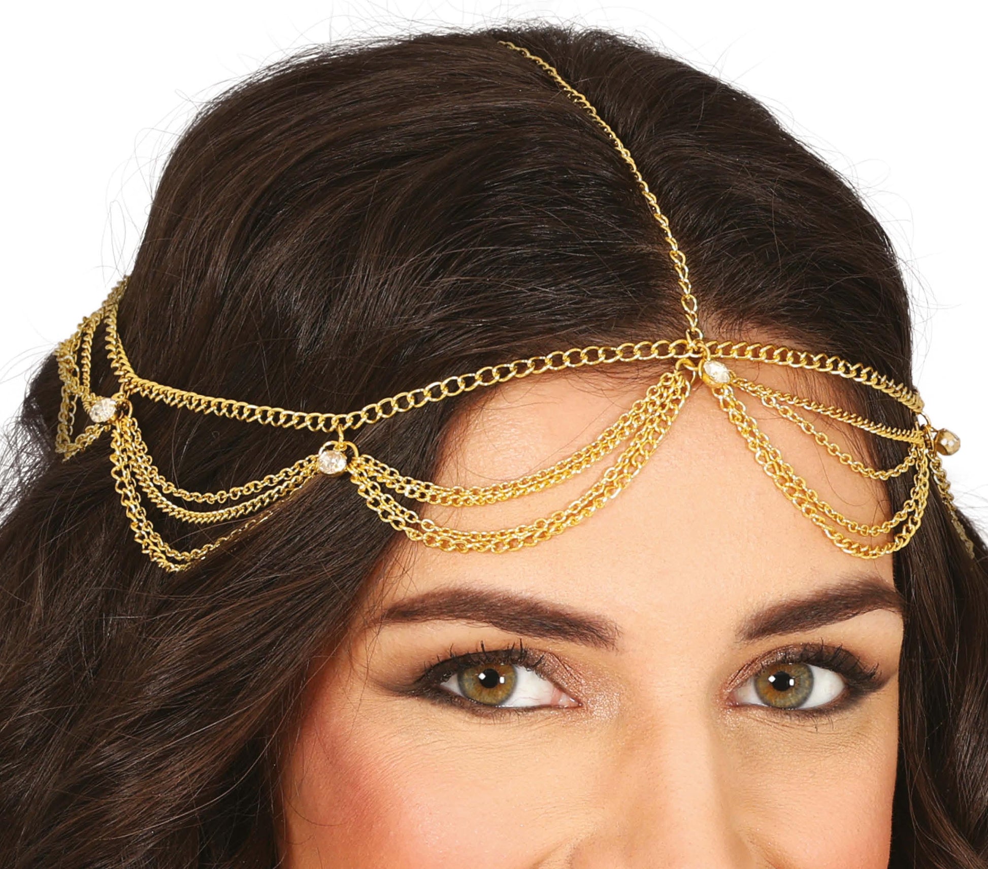 GOLDEN METAL HEADPIECE, ADULTS