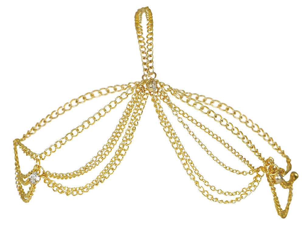 GOLDEN METAL HEADPIECE, ADULTS