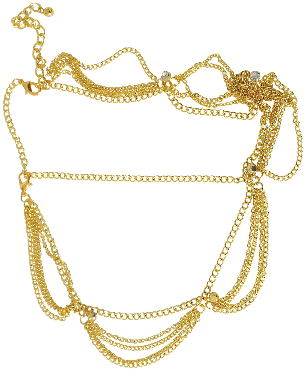GOLDEN METAL HEADPIECE, ADULTS