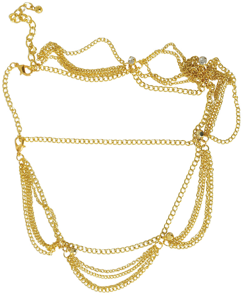 GOLDEN METAL HEADPIECE, ADULTS